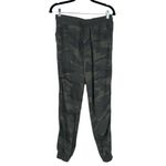 Splendid  Women's Green Camo Pocket Elastic Drawstring‎ Knit Jogger Pants Size S Photo 1