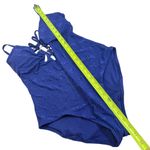 Trina Turk Joplin Jacquard Petal Cutout plunge one piece swimsuit NWT Photo 9