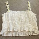 Anthropologie White Daisy  Top Photo 2