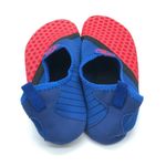 Water Shoes Slip On Mesh Lightweight Blue Red 41/4 Size 8 Photo 2