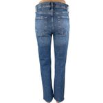 Gap 90's Loose Women's Blue Mid Rise Straight Leg Slim Denim Jeans Pants Size 24 Photo 2