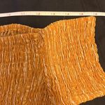 Women’s Mustard Yellow Off Shoulder Above Knee Dress Photo 6