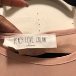 Peach Love California Peach Love Cream Blouse Photo 5
