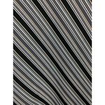 The Limited  Womens Striped Sleeveless Top M Nylon/Spandex Blend Black/Grey Photo 2