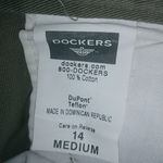 Dockers  Stain Defender 14 32x29 Olive Cotton Khaki Pants Plus Photo 4
