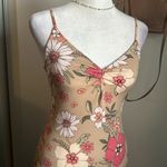 Ambiance Women’s Summer Spring Floral Sleeveless Stretch Slip Sundress Green Photo 4