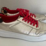 Cole Haan GrandPro Rally Leopard-Print Calf Hair Metallic Leather Sneakers 8.5B Photo 0