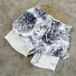 Adidas by Stella McCartney Women’s Stretchy Running Shorts Printed Navy White S Blue Photo 2