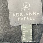 Adrianna Papell  Draped Cascading Jumpsuit Black Draped Size 6 Cocktail Classic Photo 7