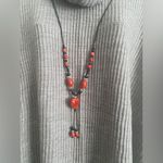 Bohemian Style Rust Color Heart Beads Ceramic‎ Adjustable Retro Design Necklace Black Photo 7