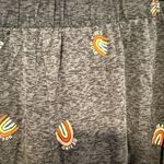 Old Navy Charcoal Sleep Shorts with Rainbow Accents Photo 2