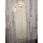 Perceptions  by Irene B. Sleeveless Cream Maxi Dress Women’s Size 8 Photo 1