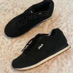 FILA Black Sneakers Sz7 Photo 0