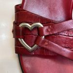 Munro  American Sandals Heart Embellishment Like New Photo 6