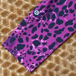 Lululemon Like New Base Pace High-Rise Crop 23" Cheetah Magenta Leggings Size 6 Photo 8