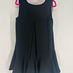 French Connection  Little Black Ruffle Frock Dress Photo 4