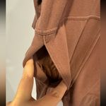 Athleta Pink knit‎  oversized short sleeve cardigan Photo 2