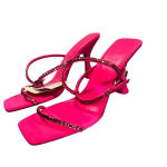 ZARA NWT ‎ High Heel Rhinestone Sandals Size 41 Photo 2