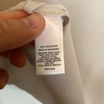 EXPRESS taupe blouse with key hole detail 3/4 length sleeves sz S GUC Photo 6