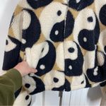 Urban Outfitters Olivia Sherpa Jacket Yin Yang Print Fleece Coat Women XS Photo 2