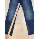 J.Crew Nipped Straight High Rise Rigid Denim Jeans 25P Petite Cropped Raw Hem Photo 1