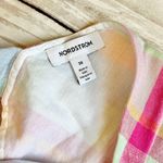 Nordstrom Linen Sleeveless Tie Back Plaid Midi Dress Size 3X NWOT Photo 8