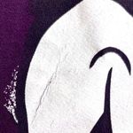 Disney Vintage  Designs Mickey Face Print Pullover Sweatshirt Unisex Purple Large Photo 10