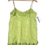 BCBGMAXAZRIA runway silk camisole green M Photo 0