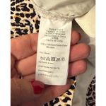 J.Crew Wide-leg cropped pant in leopard-print 100% silk sz. 4 Photo 7