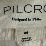 Pilcro  Women's Wide Leg Corduroy Pants in Cream Photo 1