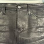 Current/Elliott leather Black Skirt Photo 4
