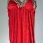 Victoria's Secret  Baby Doll Nightgown Chemise Size L Pink Photo 0