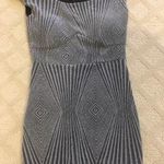 Auditions Silver Sparkly Bodycon Dress Photo 0