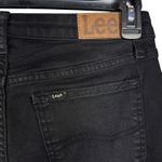 Lee  SZ 10M Bootcut Jeans Mid-Rise Regular Fit Stretch Zip-Fly Pocket Black Women Photo 6