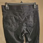 No Boundaries  Y2K Black and Gray Pinstripe Medium Junior Jeggings Photo 2