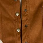 Chaser Faux Fur Tan Faux Suede Jacket Photo 3