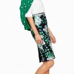 Talbots Petites Oprah Collection Navy Floral Pencil Skirt Size 2P Photo 9