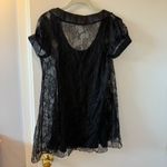 Arden B  Black Lace Top Photo 1