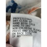 Anne Carson Women's Floral Print Rayon 3/4 Sleeve V-Neck Blouse Multicolor Small Photo 5