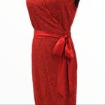 Diane Von Furstenberg  Juliana Rust Lace Wrap Dress Photo 4