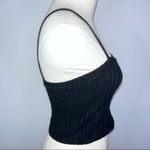 Urban Outfitters // PROJECT SOCIAL T Black Ribbed Crop Top Tank Medium Photo 5