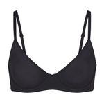 SKIMS Fits Everybody Unlined Demi Bra Onyx Size 34D Photo 0