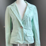 Miss Sixty  Vintage Mint Green Women's‎ Blazer XL Photo 0
