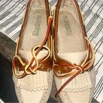 Dexter Women's Size‎ 6 Leather Boat Shoes In Ash/ Tan New In Box Photo 2