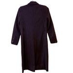 Nasty Gal Women’s Pin Stripe Wool Blend Trench Coat Size M Photo 1