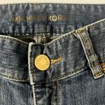 Michael Kors  Straight Leg Jeans Size 2 Womens Medium Blue Wash Designer Denim Photo 5