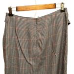 Rag and Bone  Amber Plaid Silk Skirt In Grey Size 4 Photo 5