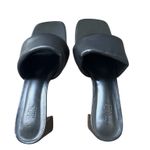 Charlotte Russe Women’s Square Toe Faux Leather Slip-on Sandal Size 10 Photo 5