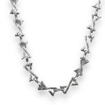 Link Chain Necklace for Men Women Streetwear Punk Hip Hop Unisex Style Silver Photo 0