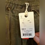 Marine layer Womens  Olive Green Elastic Waist Tapered Joggers Pants‎ Sz L NWT Photo 2